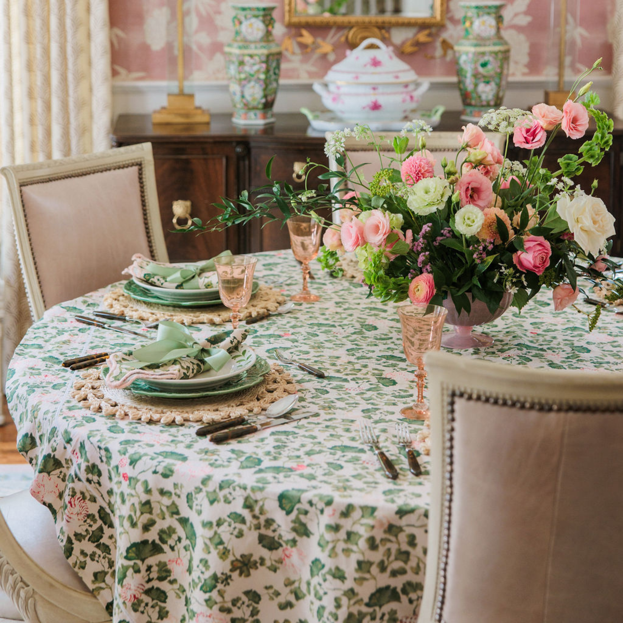 Inslee x Sweetgrass: Ginkgo Square Tablecloth