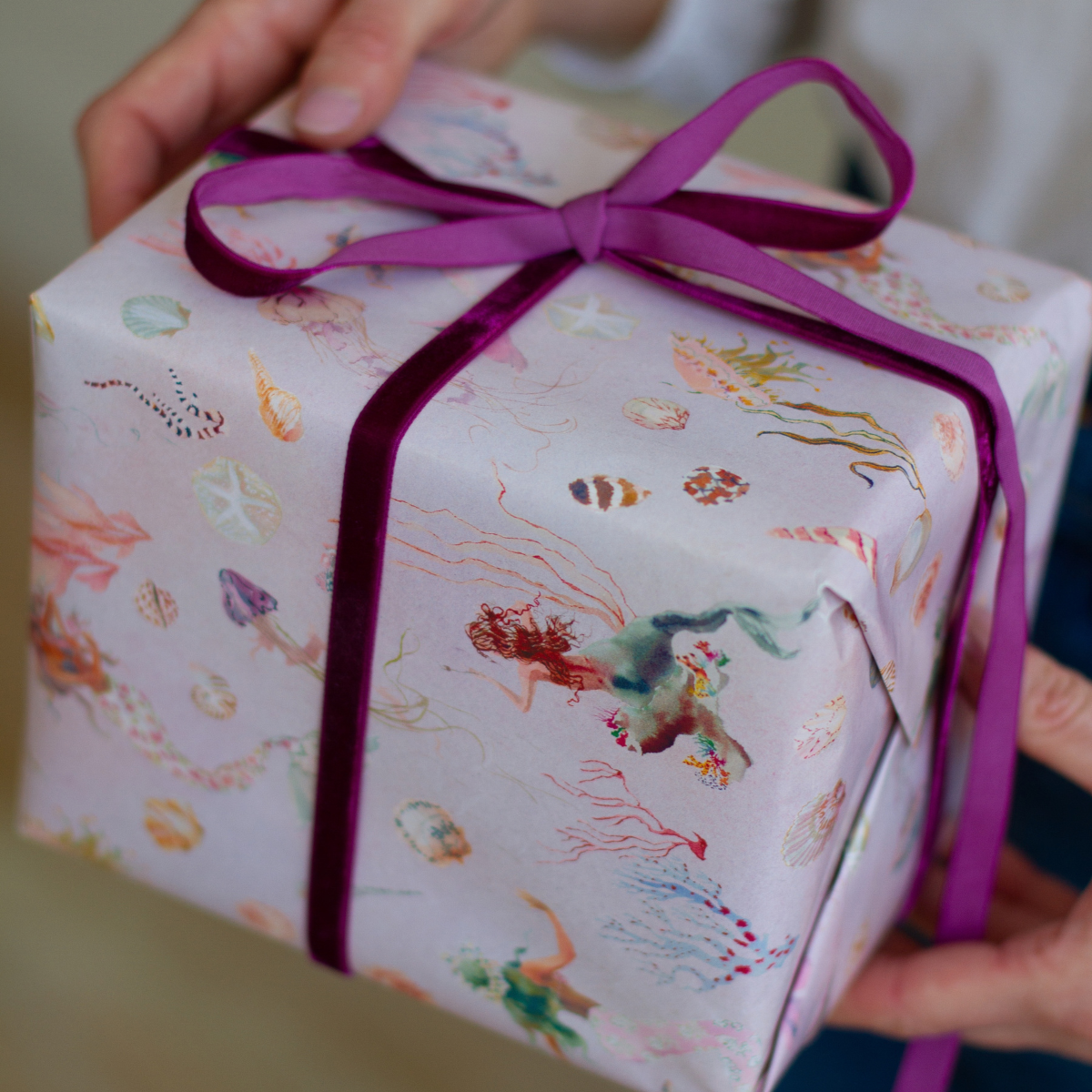 Mermaids Gift Wrap