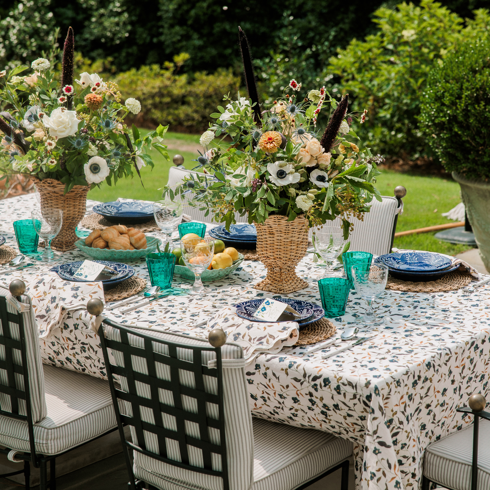 Inslee x Sweetgrass: Ditsy Rectangle Tablecloth