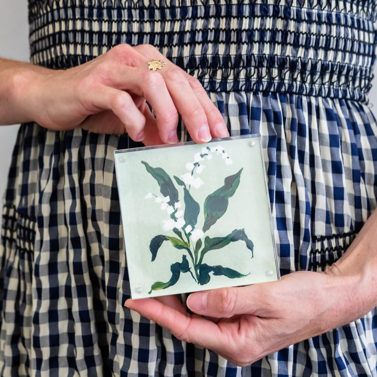 Lily of the Valley Block