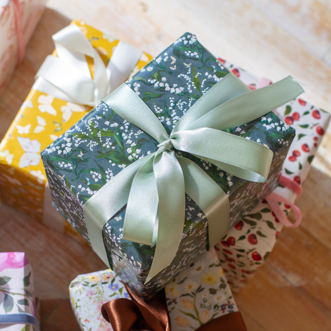 May Blooms Gift Wrap