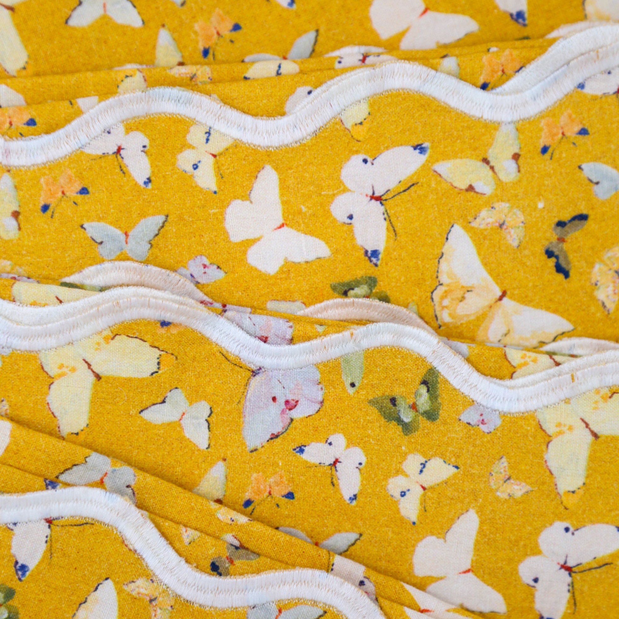 Inslee x Sweetgrass: Marigold Scalloped Napkins