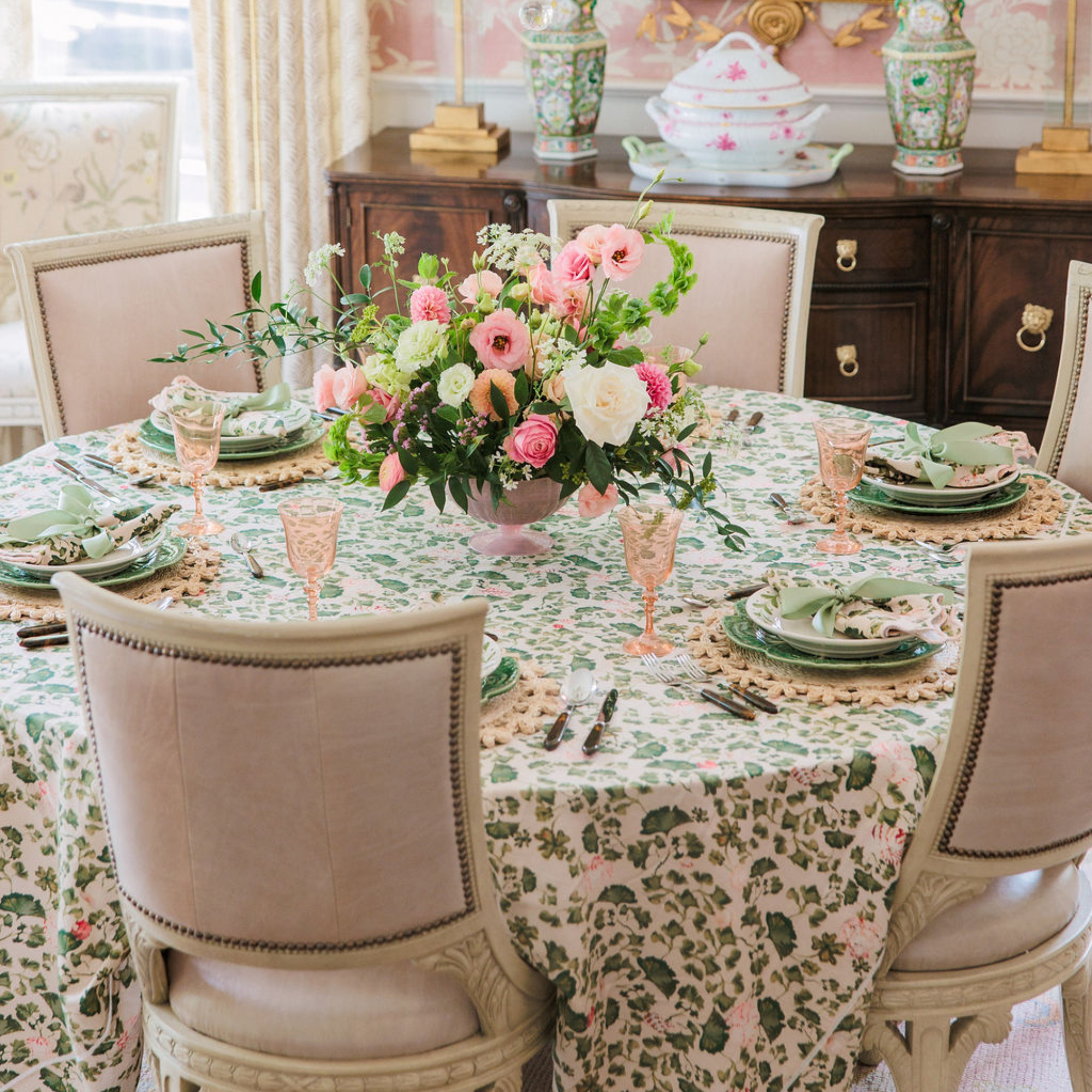 Inslee x Sweetgrass: Ginkgo Square Tablecloth