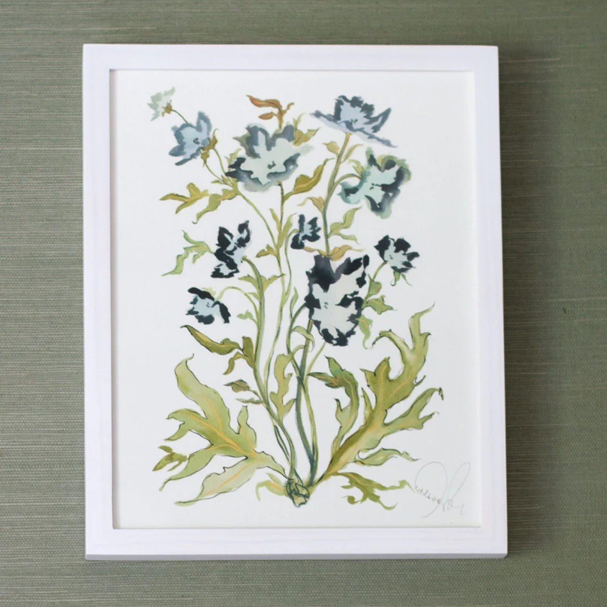 Botanical Print: Prussian Poppies