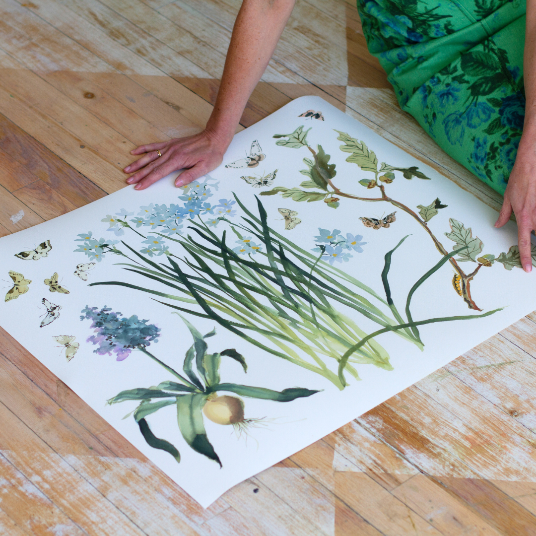 Paris Apartment Series: Paperwhite, Hyacinth and Oak