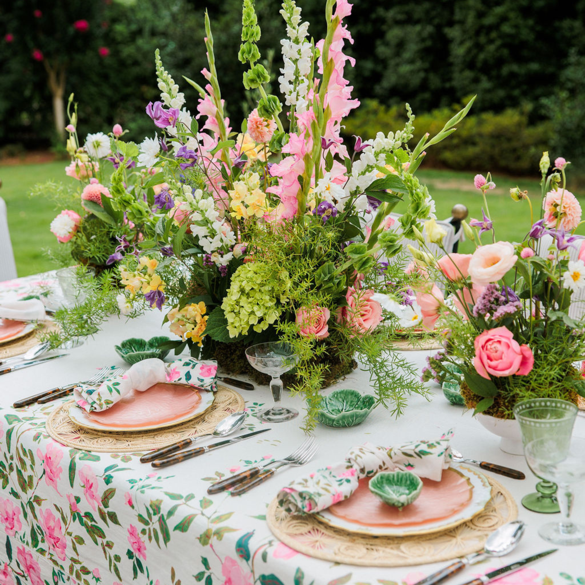 Inslee x Sweetgrass: Climbing Rose Napkins