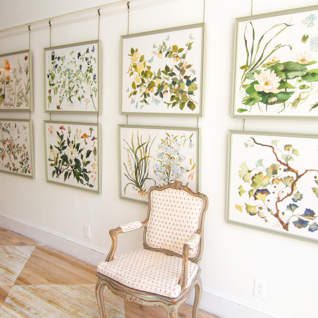 inslee fariss paris apartment series fine art print floral watercolor
