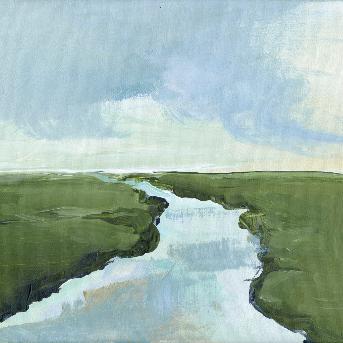 inslee art print landscape marsh