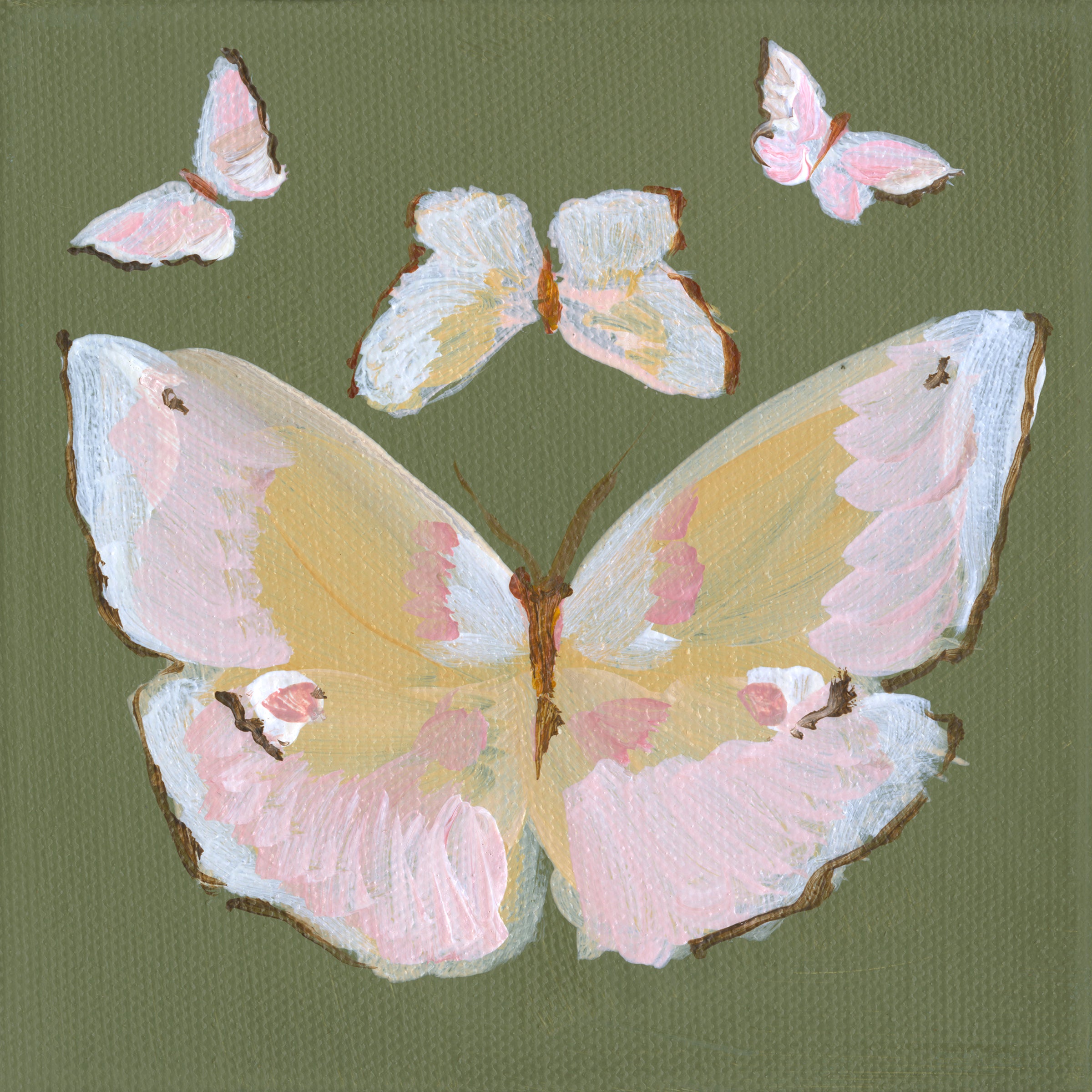 Matcha Butterfly Block