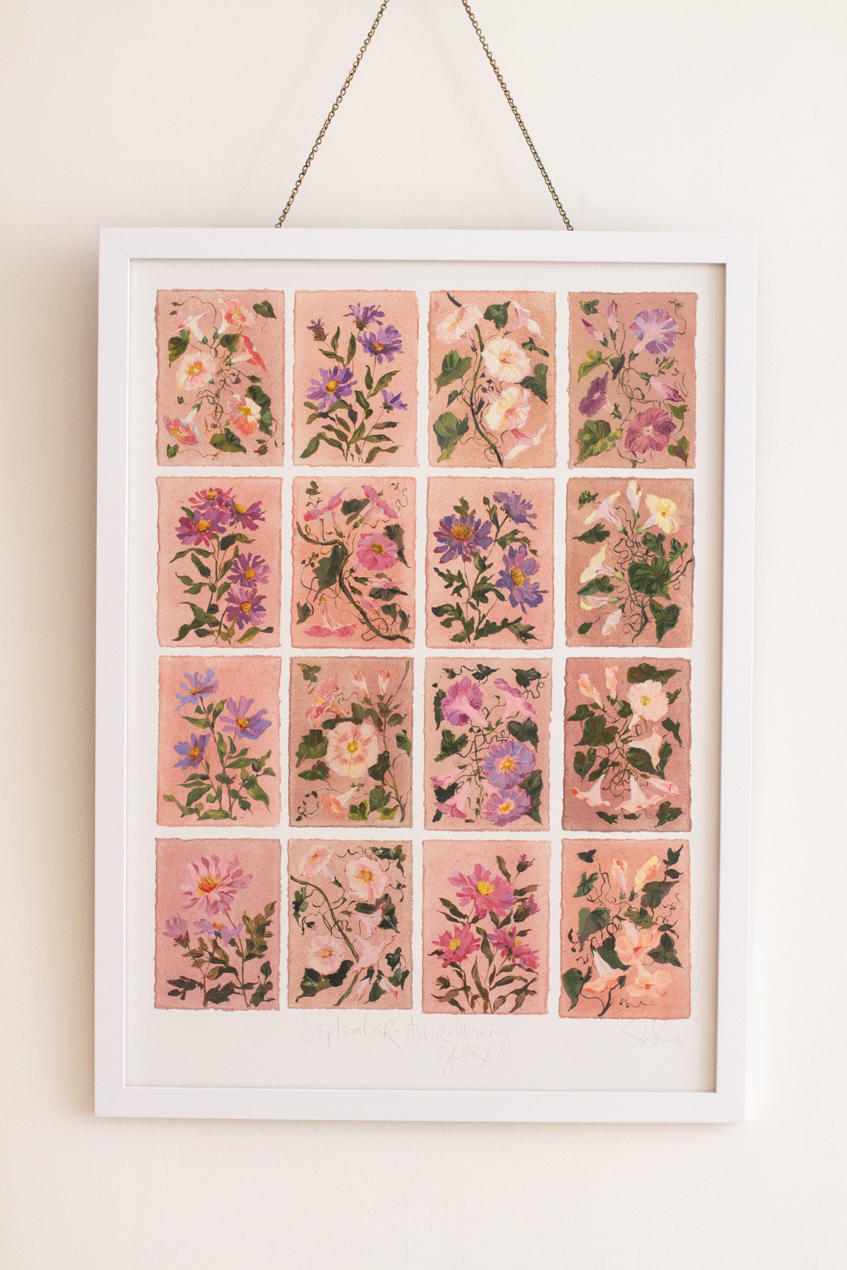 September's Morning Glory: Series of 16