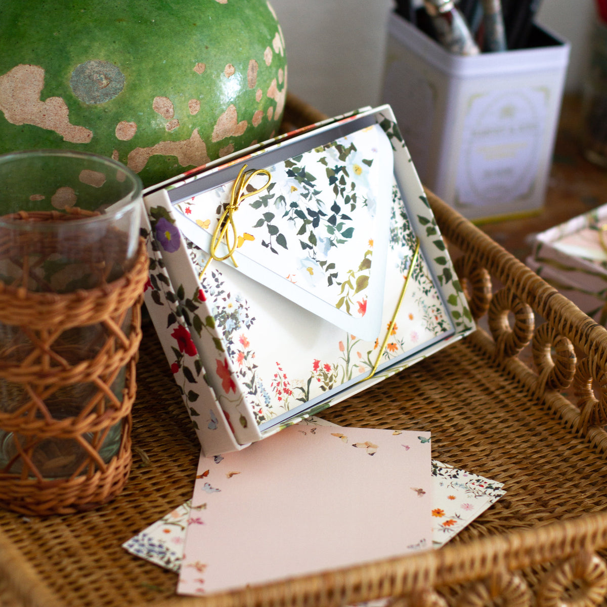 The Gardenia Stationery Set