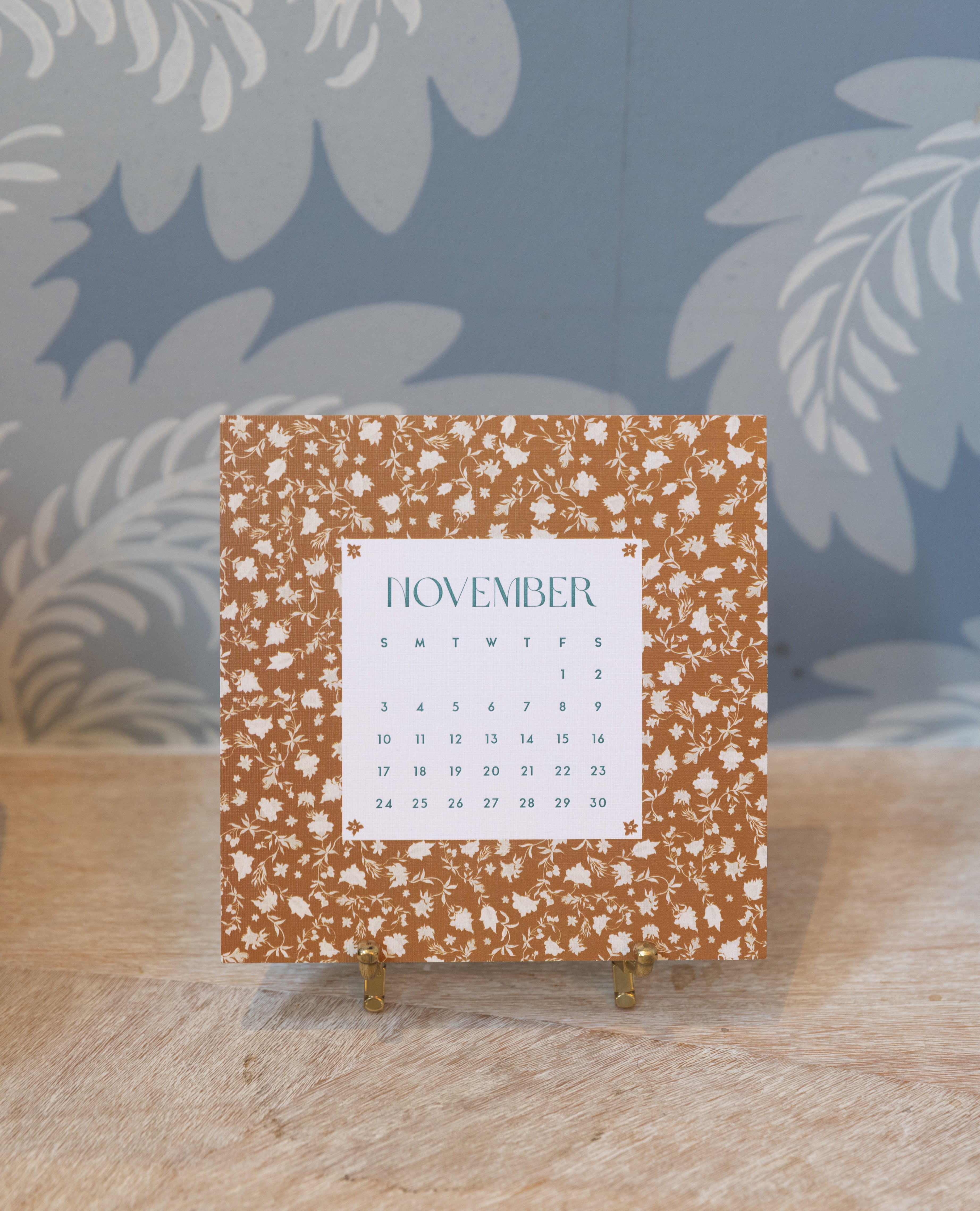 2024 Calendar in the Jardín Box