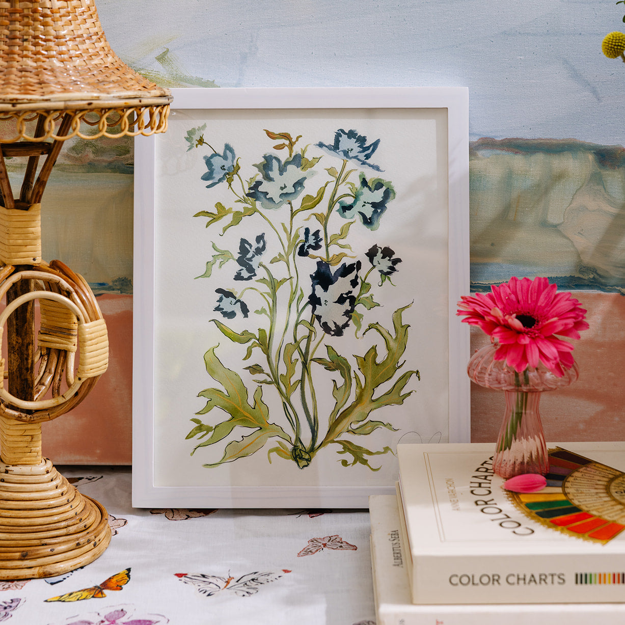 Botanical Print: Prussian Poppies