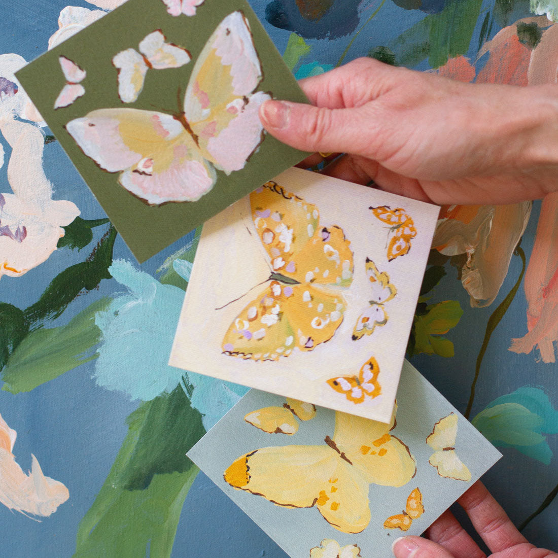 Celeste Butterfly Block