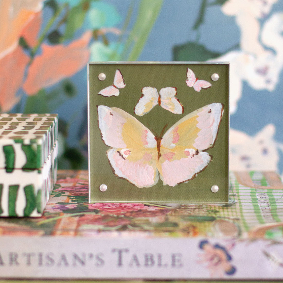 Matcha Butterfly Block