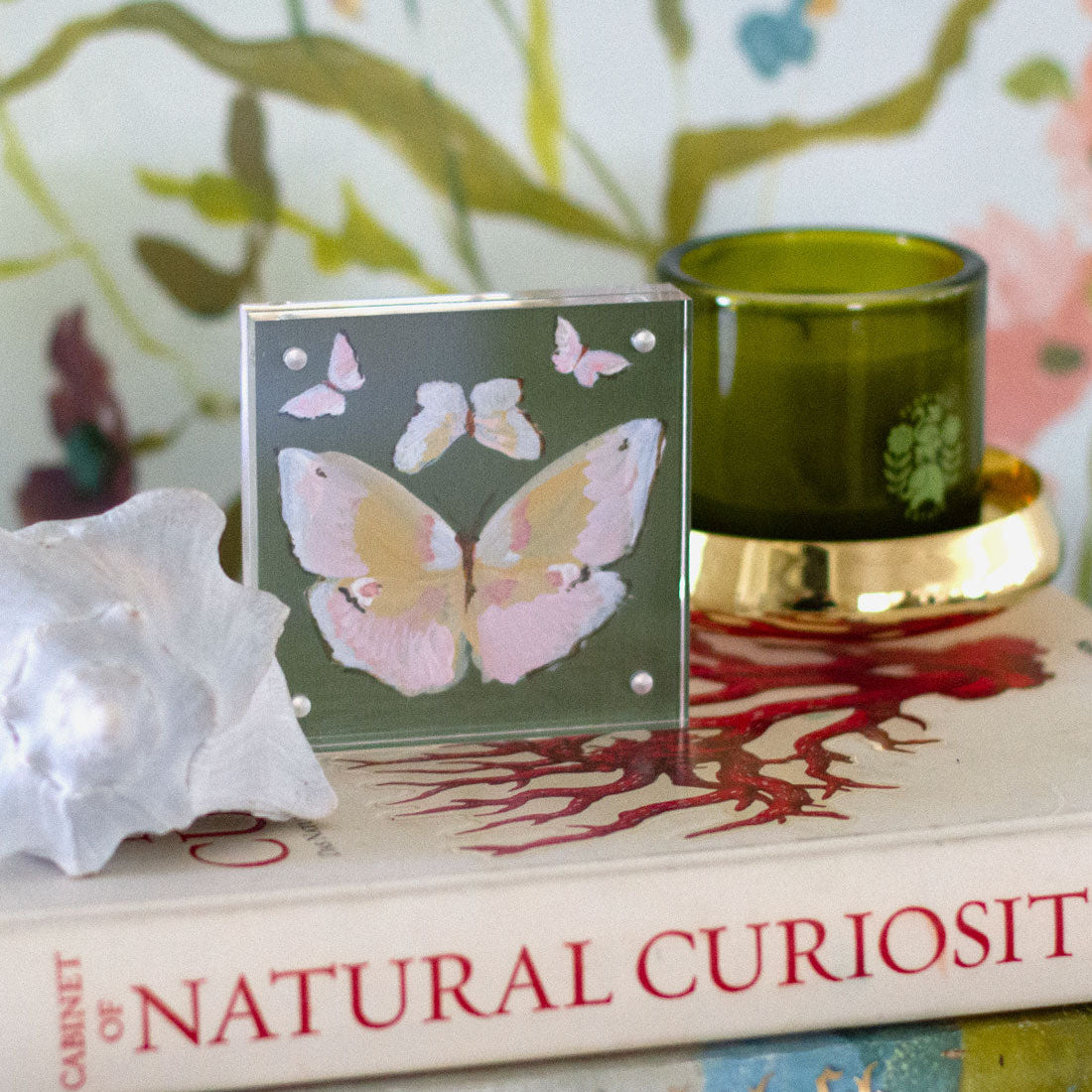Matcha Butterfly Block