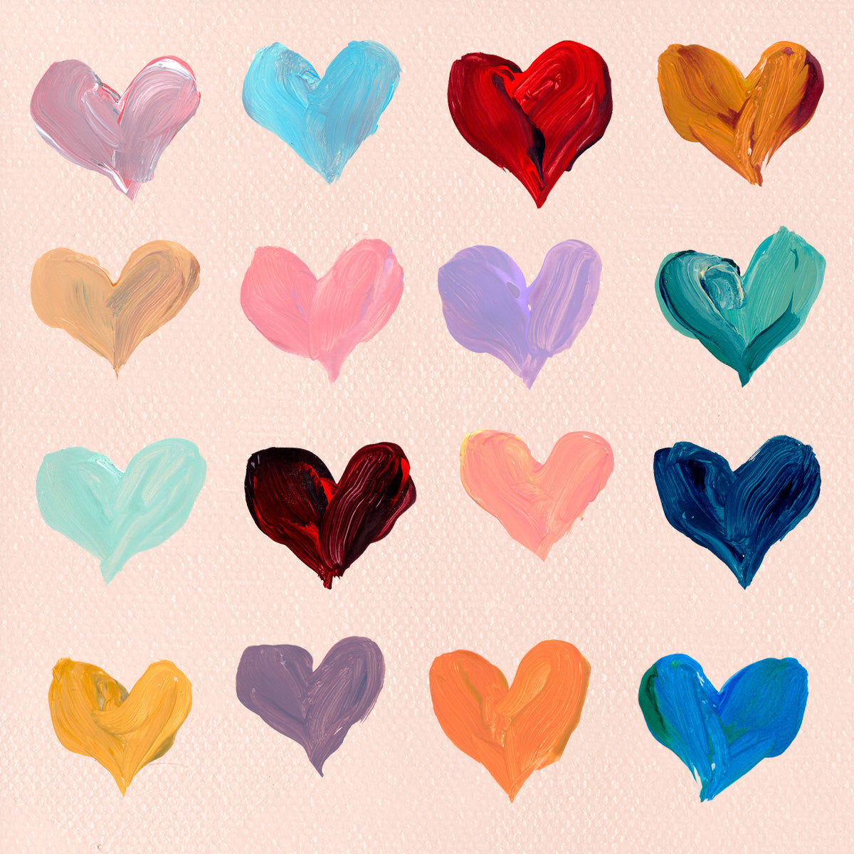 inslee watercolor print acrylic block hearts