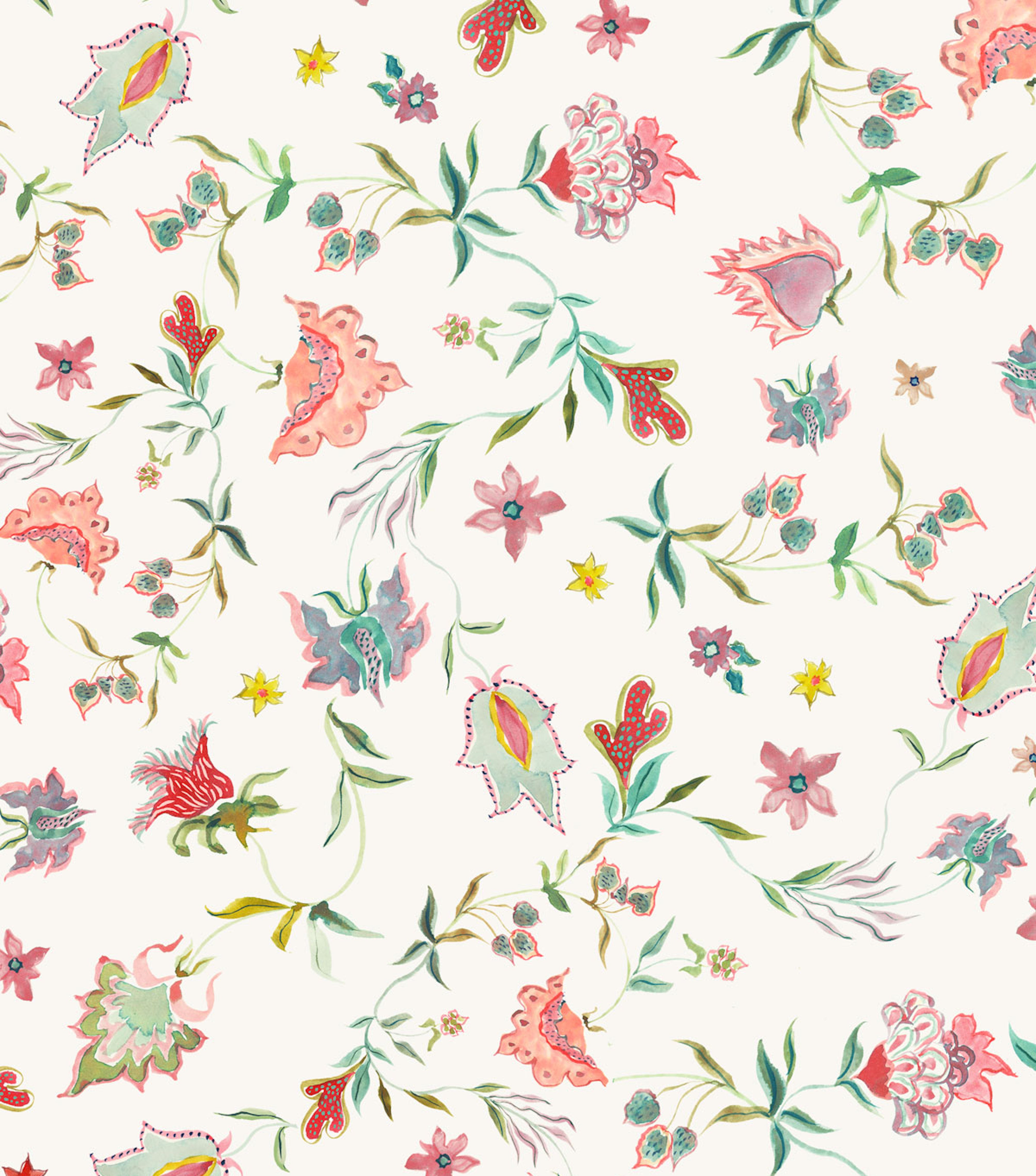 Pistachio Paisley Gift Wrap