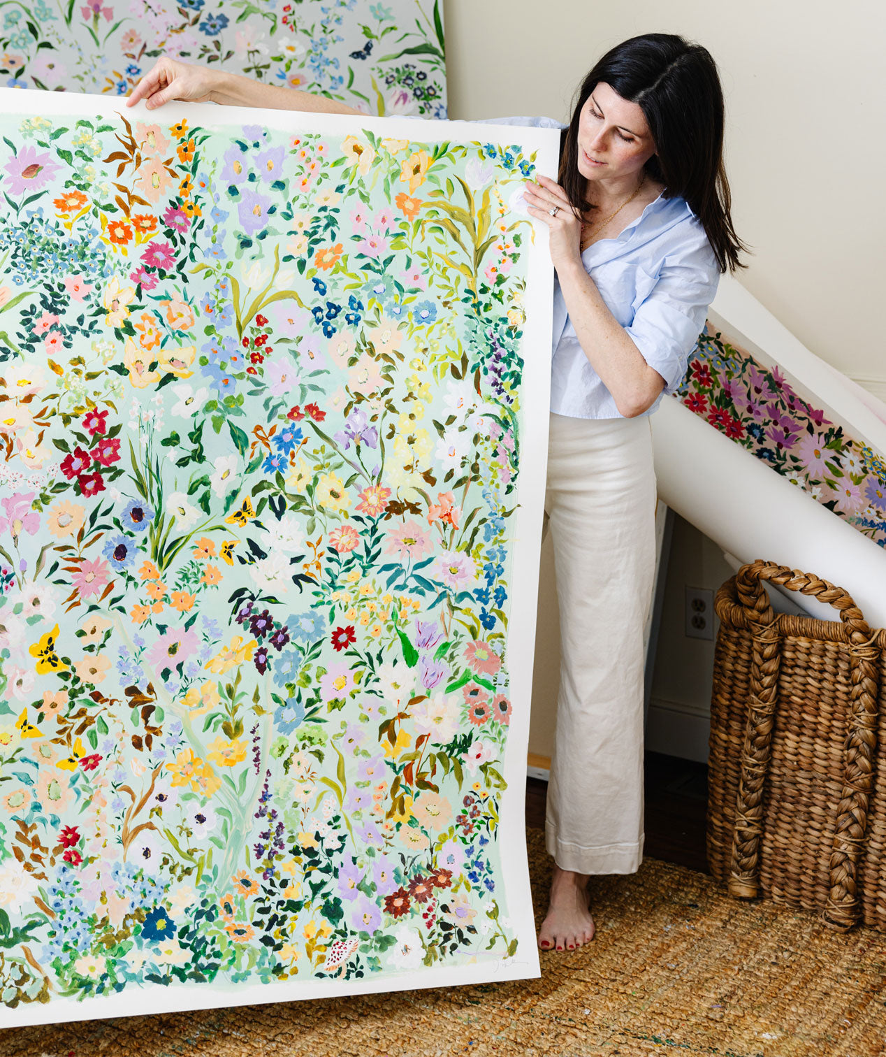 Mural Print: Willie's Garden