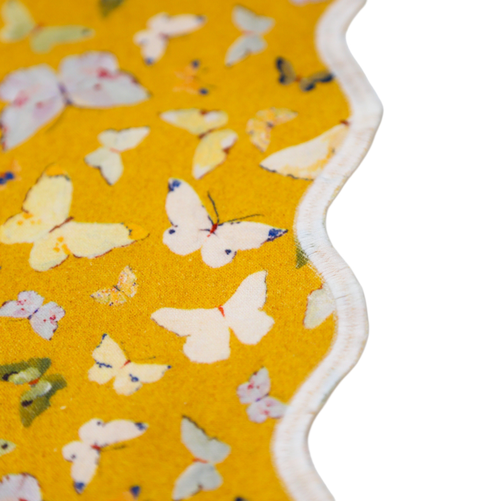 Inslee x Sweetgrass: Marigold Scalloped Napkins