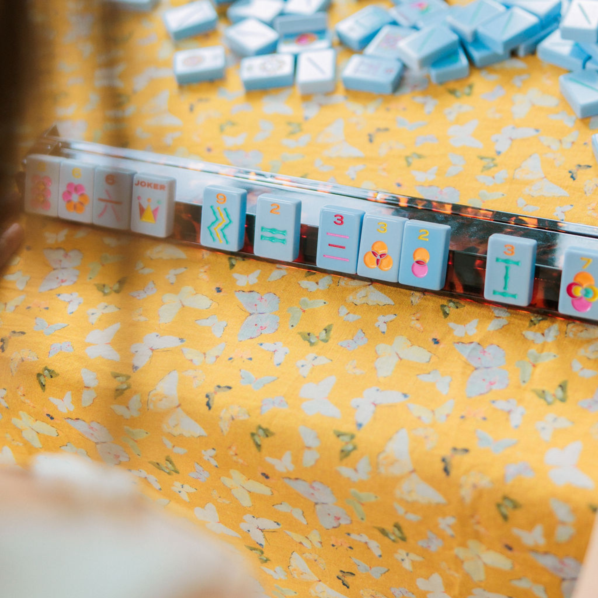 Inslee x Sweetgrass: Marigold Square Tablecloth