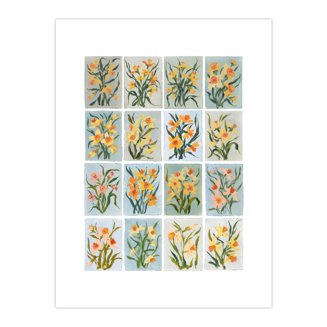 March Daffodil: Series of 16