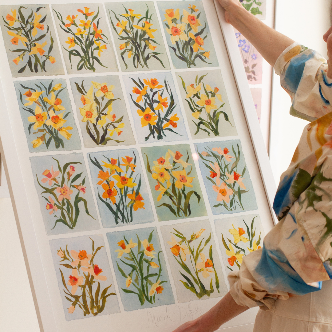 March Daffodil: Series of 16