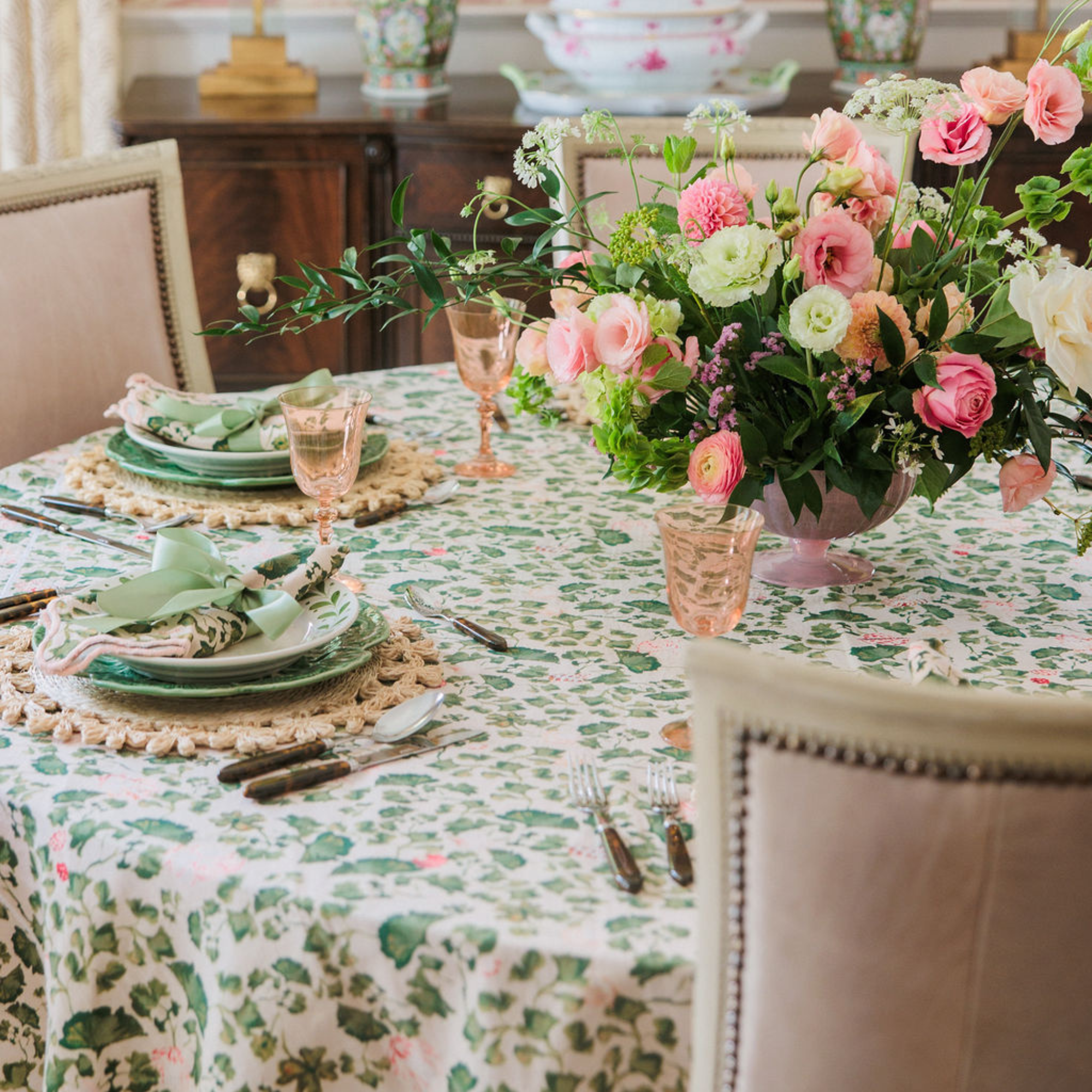 Inslee x Sweetgrass: Ginkgo Square Tablecloth