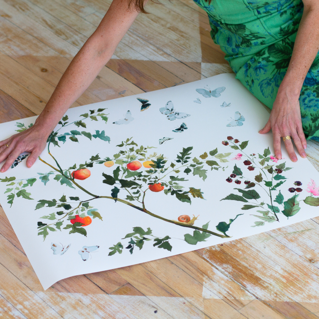 Paris Apartment Series: Clementine and Wild Berry Blossom