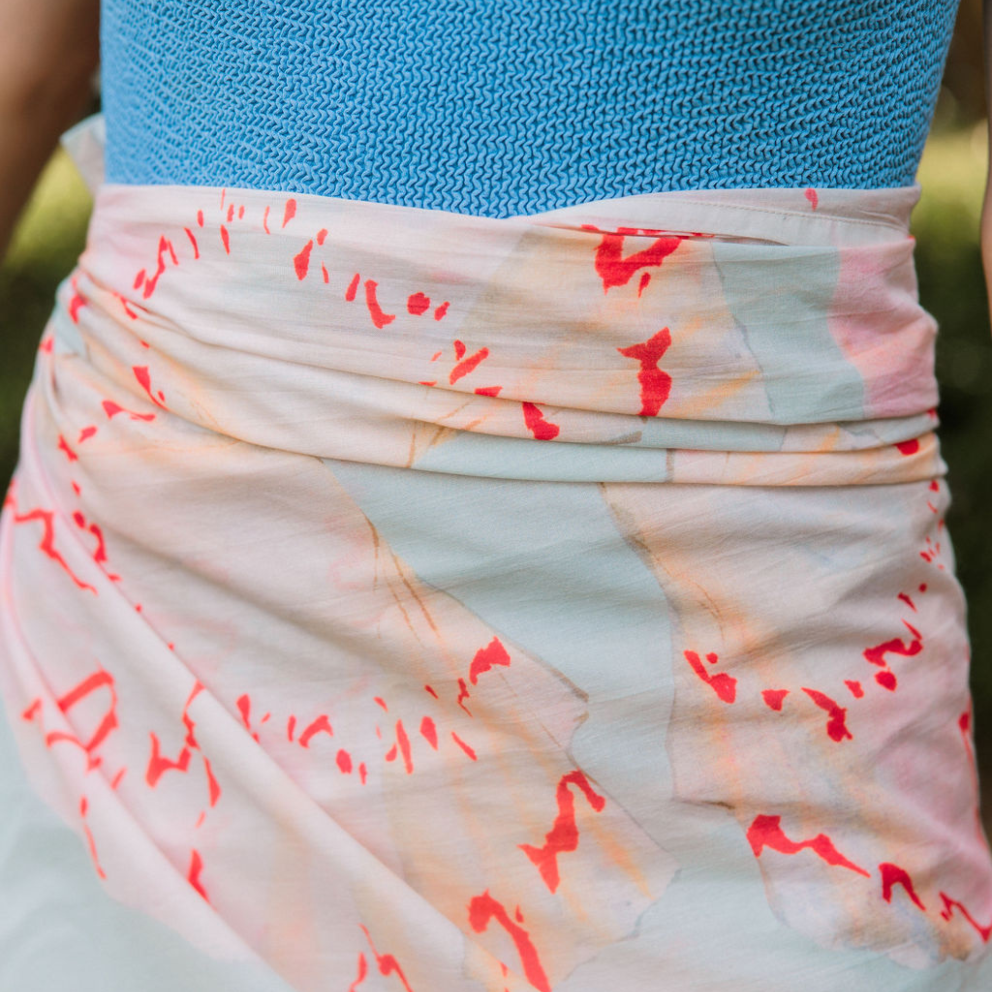Inslee x Sweetgrass: Scallop Pareo