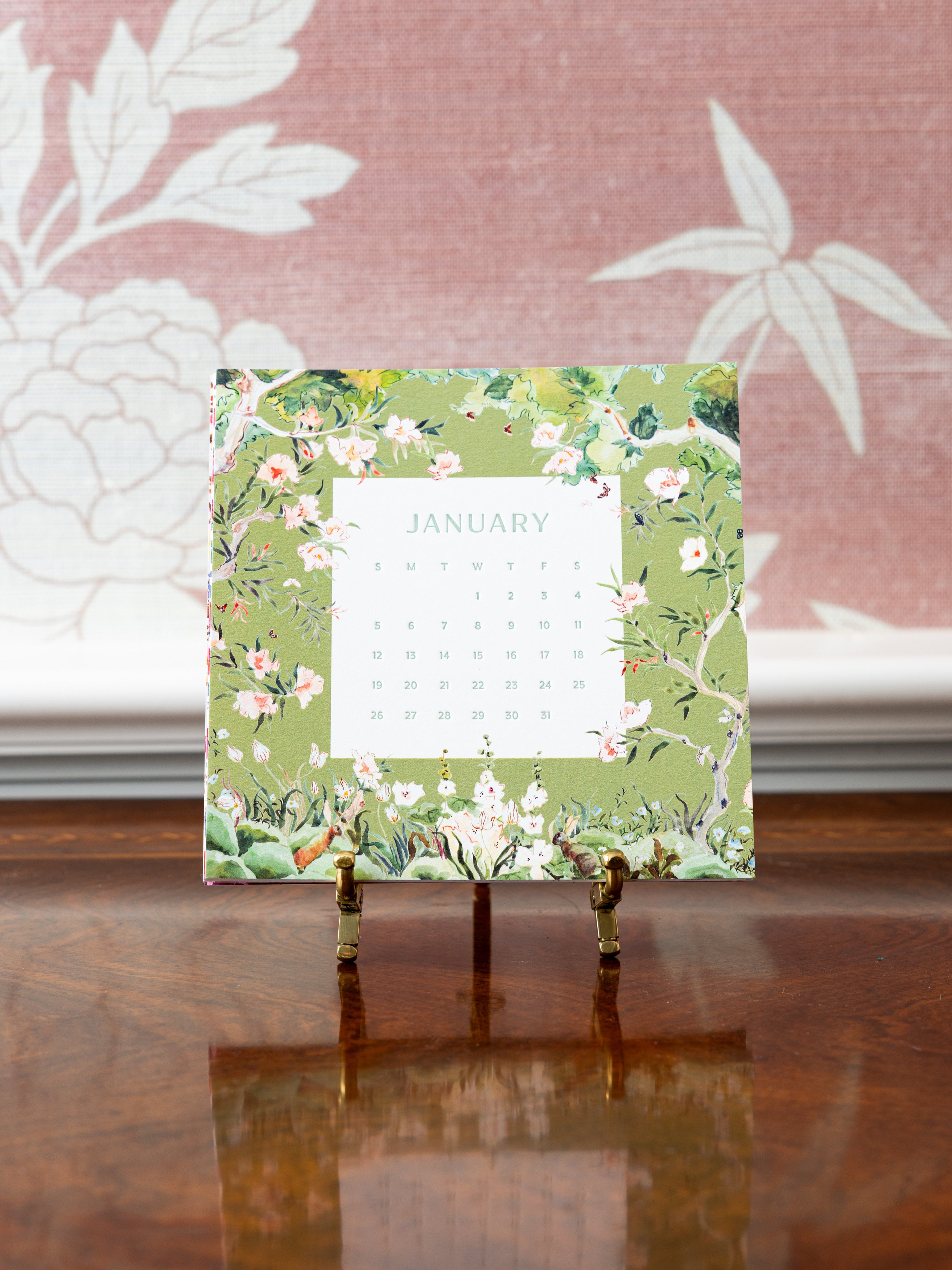 2025 Calendar in the Trellis Box