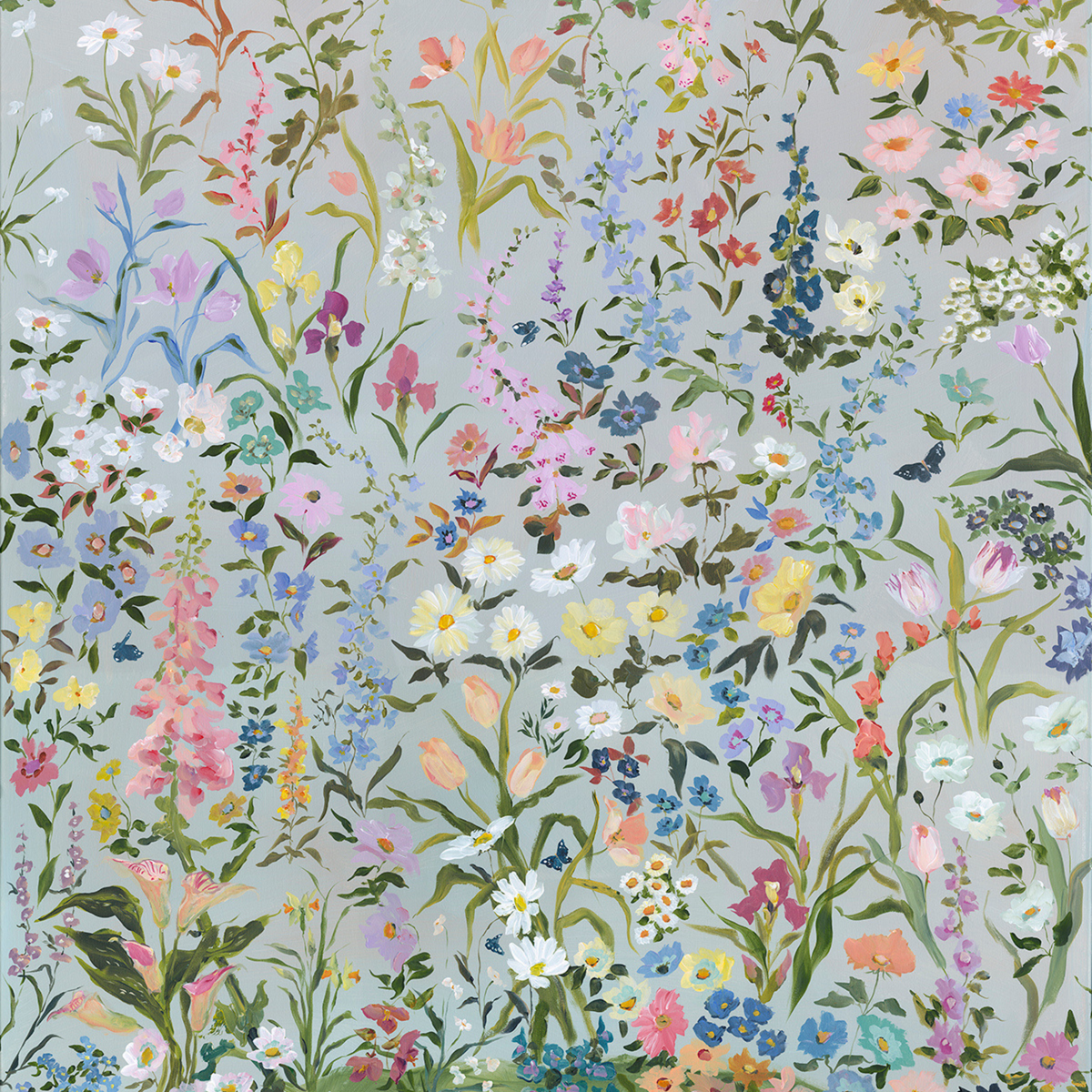 Mural Print: Ophelia's Garden